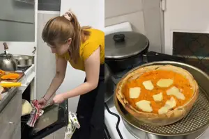 Tarta sin tartera: el increíble truco que se hizo viral